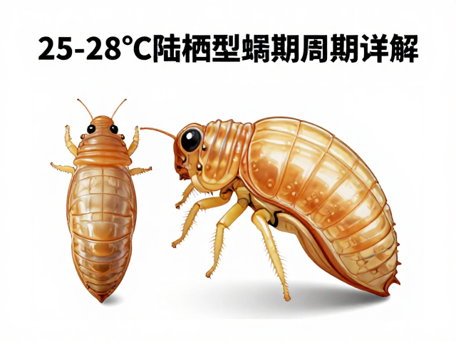25-28℃陆栖型蜕皮周期详解，温度如何影响蜕皮质量？