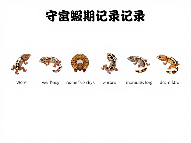 守宫蜕皮周期记录，新表皮硬化需多久？新手必看指南
