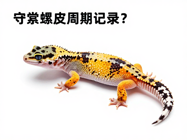 守宫蜕皮周期记录，新表皮硬化需多久？新手必看指南
