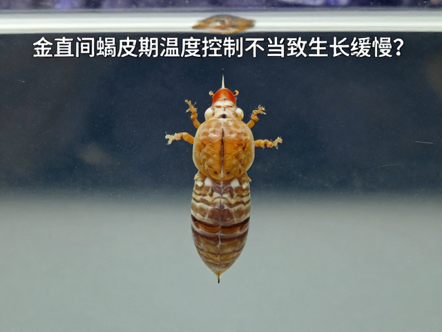 金直间蜕皮期温度控制不当致生长缓慢？中等速度的饲养关键