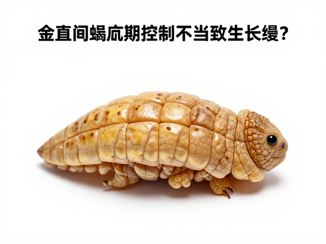 金直间蜕皮期温度控制不当致生长缓慢?中等速度的饲养关键