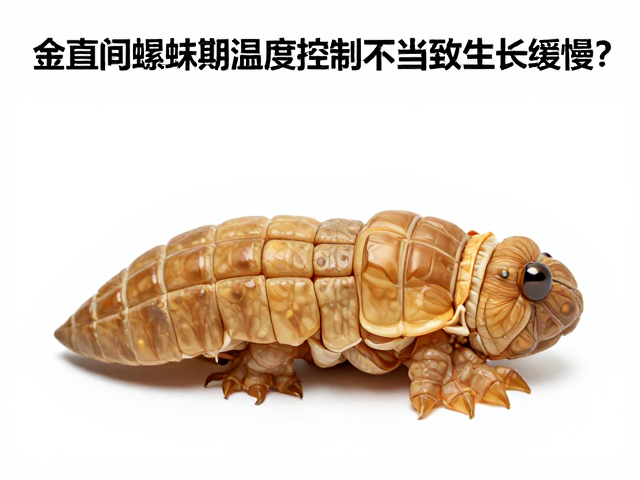金直间蜕皮期温度控制不当致生长缓慢?中等速度的饲养关键