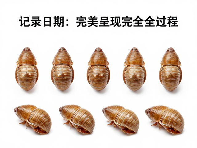 记录蜕皮日期，完美呈现完全脱壳全过程，揭秘饲养蜕皮周期
