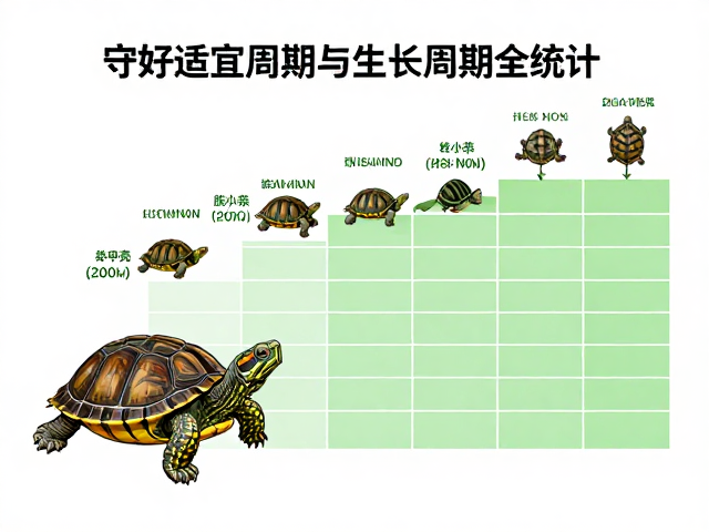 守好适宜湿度！龟龟蜕皮周期与生长周期全统计，助你养出完美甲壳