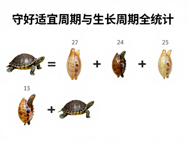 守好适宜湿度！龟龟蜕皮周期与生长周期全统计，助你养出完美甲壳