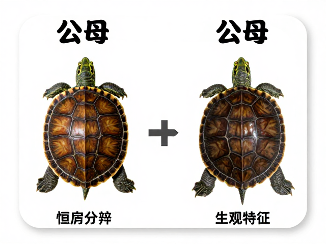 恒温加热垫，湿度70-85%养龟指南，公母分辨技巧