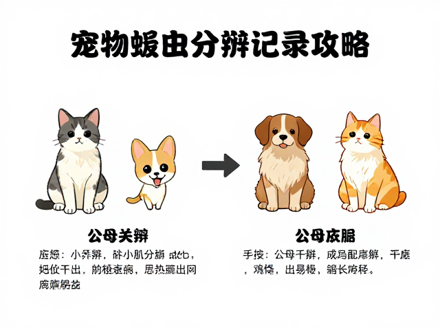 宠物蜕皮期保护指南，公母分辨与生长数据记录全攻略
