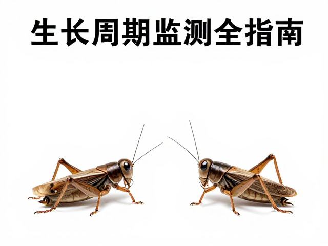 蟋蟀公母分辨与步足检查,生长周期监测全指南