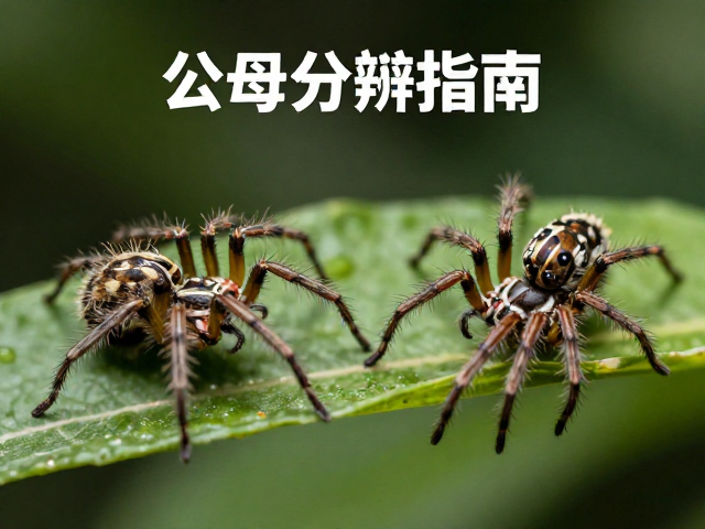 公母分辨指南，成体繁殖个体稀缺，幼蛛脱水如何救？