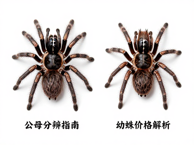 宠物蛛公母分辨指南，卵囊孵化技巧与幼蛛价格解析