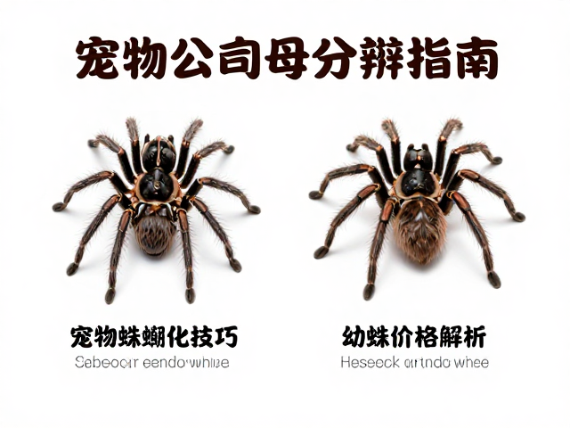 宠物蛛公母分辨指南，卵囊孵化技巧与幼蛛价格解析