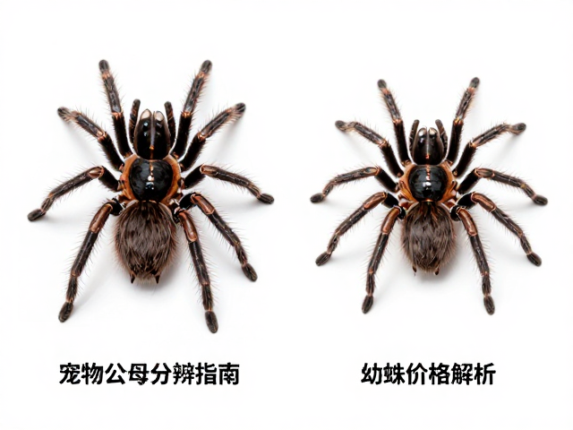 宠物蛛公母分辨指南，卵囊孵化技巧与幼蛛价格解析