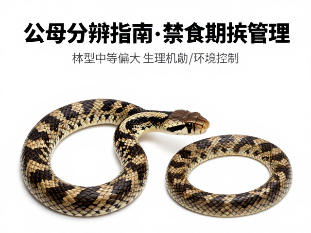 公母分辨指南，体型中等偏大蛇类蜕皮后禁食期管理