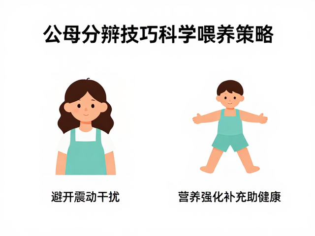 公母分辨技巧，避开震动干扰，营养强化补充助健康