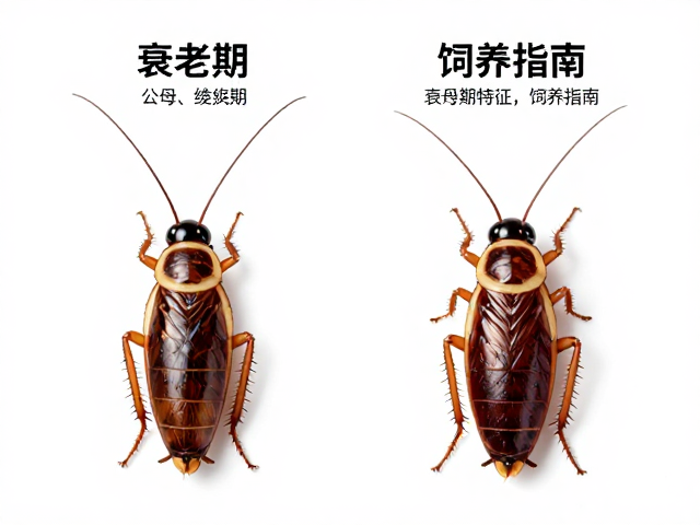 樱桃蟑螂公母分辨法，衰老期特征与饲养指南