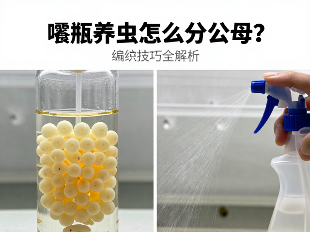 喷雾瓶养虫怎么分公母？卵囊编织技巧全解析