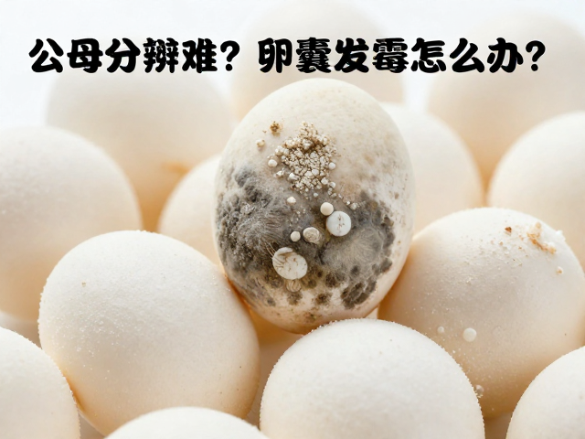 公母分辨难？卵囊发霉怎么办？3招教你正确保护卵囊