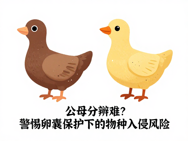 公母分辨难？警惕卵囊保护下的物种入侵风险