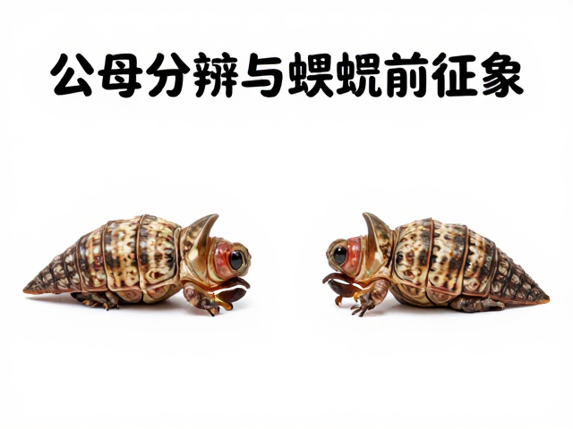 公母分辨与蜕皮前征象，科学投喂饲料指南