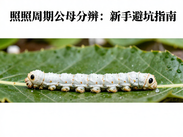 蚕宝宝蜕皮困难？调整光照周期助公母分辨，新手避坑指南