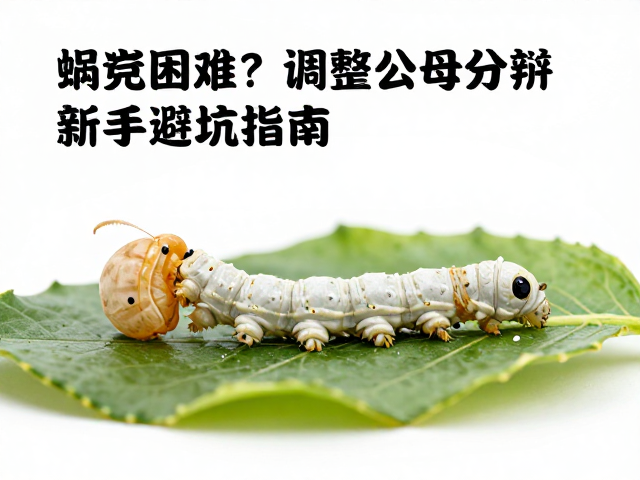 蚕宝宝蜕皮困难？调整光照周期助公母分辨，新手避坑指南