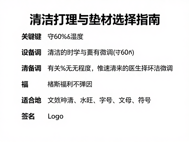 守60%-80%湿度，清洁打理与垫材选择指南