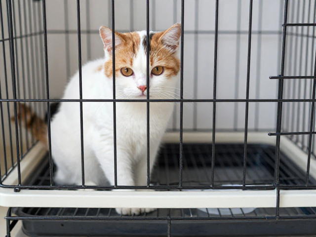 猫笼清洁防摔指南，轻松打理并观察猫咪活动状态