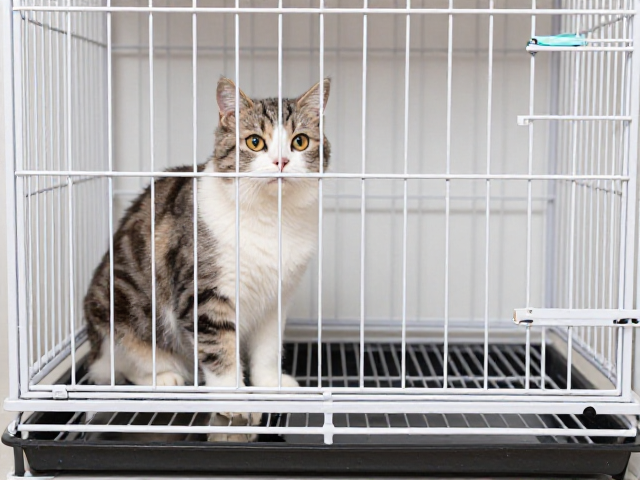 猫笼清洁防摔指南，轻松打理并观察猫咪活动状态