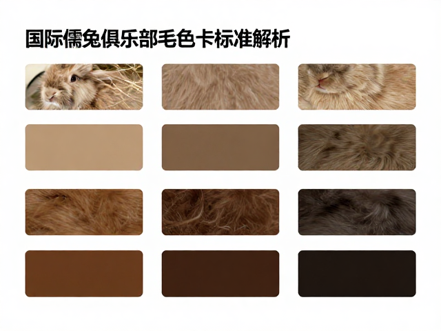 幼兔鉴别指南,国际儒兔俱乐部毛色卡标准解析