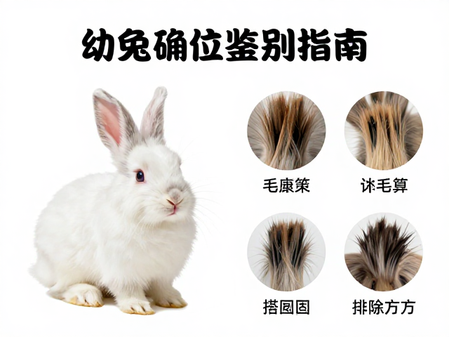幼兔鉴别指南，通过毛簇特征专家复核确认品种真伪