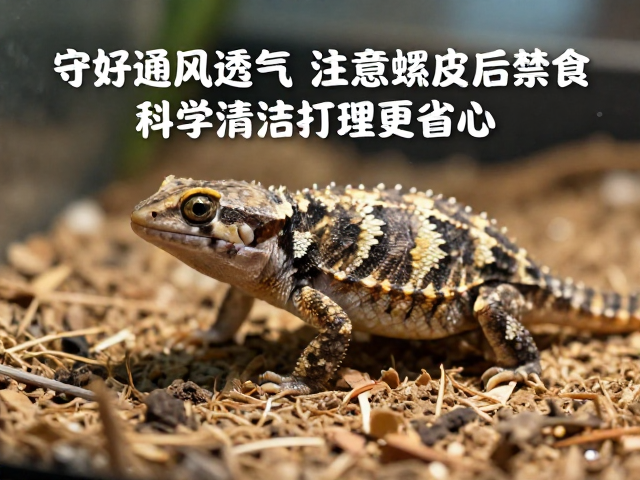 守好通风透气，注意蜕皮后禁食，科学清洁打理更省心
