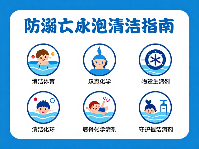 防溺亡儿童泳池清洁指南，禁用化学清洁剂，守护宝宝安全