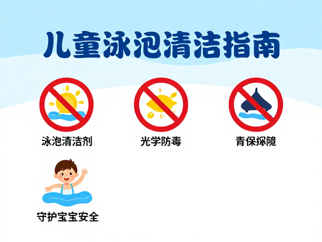 防溺亡儿童泳池清洁指南，禁用化学清洁剂，守护宝宝安全