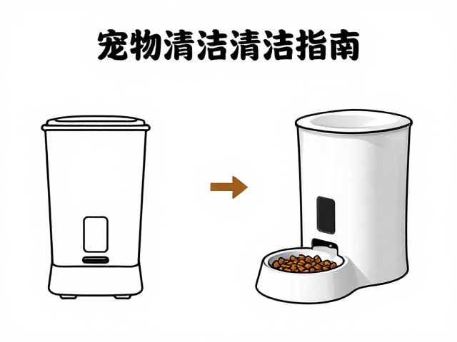 宠物喂食器清洁打理指南，活动量监测与容器擦拭技巧