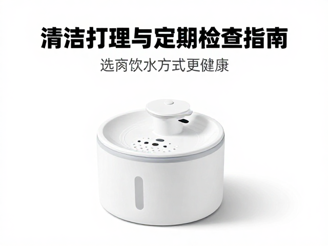 宠物饮水机清洁打理与定期检查指南,选对饮水方式更健康