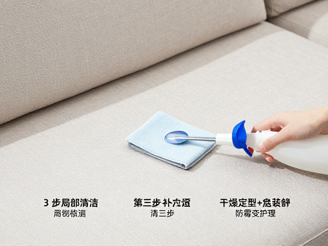 沙发清洁打理与防霉变处理，3步局部清洁法详解