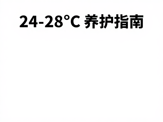 24-28&deg;C养护指南，清洁打理禁用化学清洁剂的正确方式
