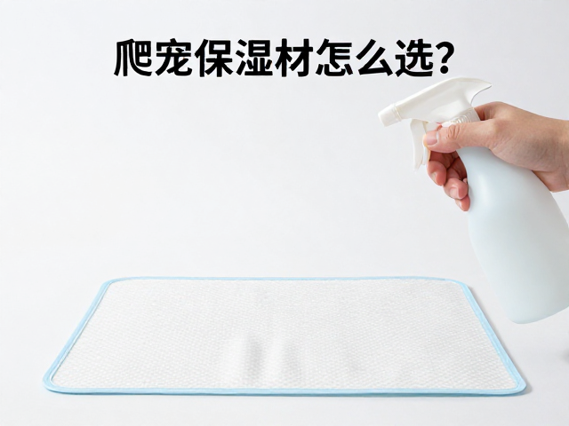 爬宠保湿垫材怎么选？喷雾保湿法清洁打理全攻略