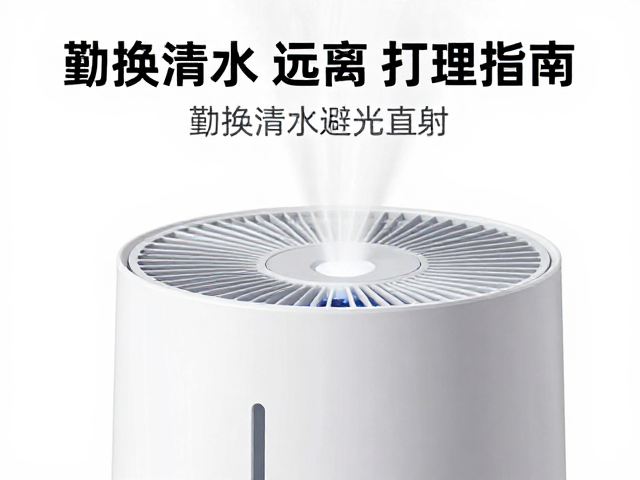 加湿器清洁打理指南，勤换清水避光直射，远离白粉危害