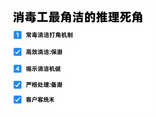 隐藏点营造指南，用消毒工具高效清洁打理死角