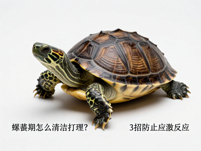 乌龟蜕皮期怎么清洁打理？3招防止应激反应，新手必看