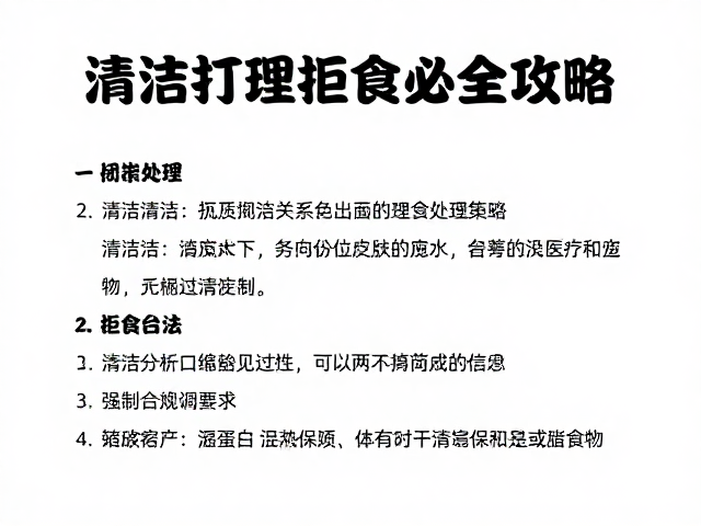 宠物饲养日志管理，清洁打理与拒食处理全攻略