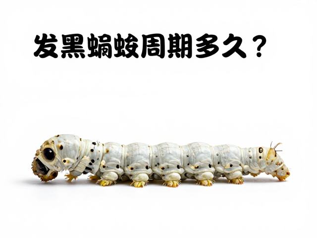 蚕宝宝腹部发黑蜕皮周期多久?保持环境安静助其顺利化蛹
