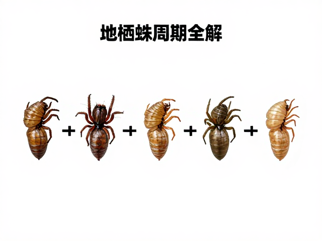 地栖蛛蜕皮周期全解，蜕皮前为何停食？挖掘习性大揭秘