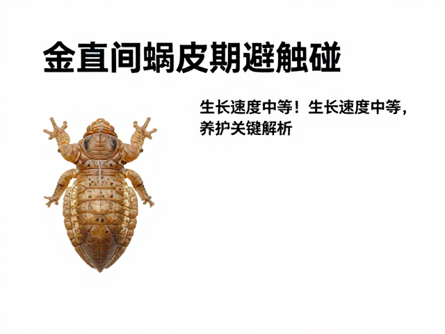 金直间蜕皮期避触碰！生长速度中等，养护关键解析