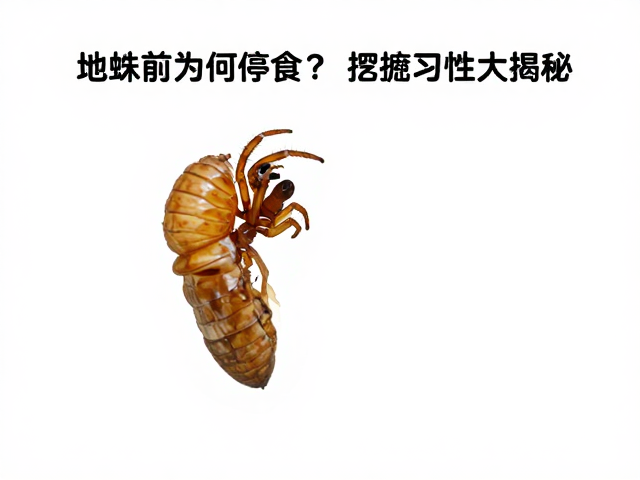 地栖蛛蜕皮周期全解,蜕皮前为何停食?挖掘习性大揭秘