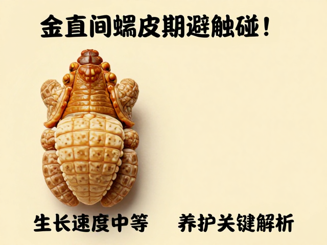 金直间蜕皮期避触碰！生长速度中等，养护关键解析