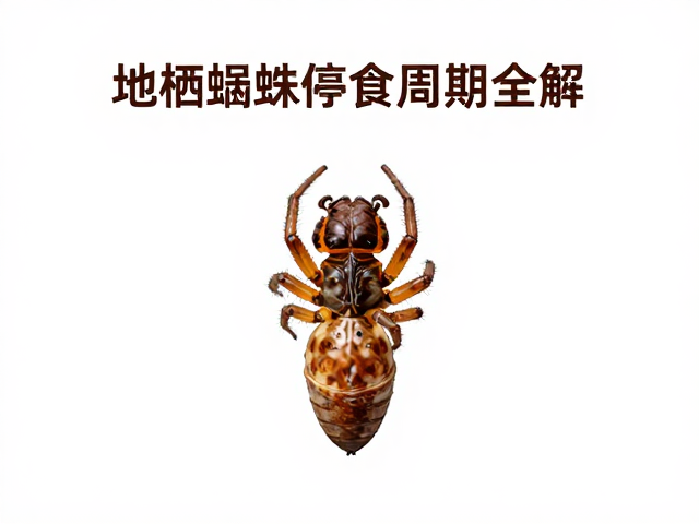 地栖蛛蜕皮周期全解,蜕皮前为何停食?挖掘习性大揭秘