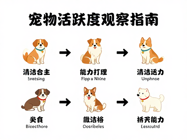 宠物活跃度观察指南，清洁打理与活动能力提升技巧