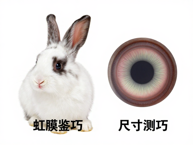幼兔鉴别技巧,虹膜环与体重尺寸测量指南